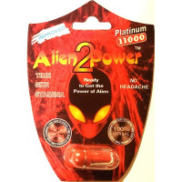 Alien 2 Power 11000 Platinum Red 24CT