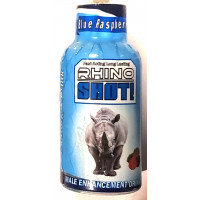 Rhino shot liquid 12CT Blue Rasberry  Exp