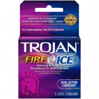 condoms Trojan fire & Ice 3ct