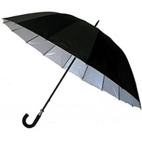 Umbrella Jumbo with leather handle