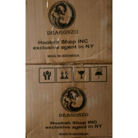 Charcoal Dragonzo box 72pcs 1kg 10ct