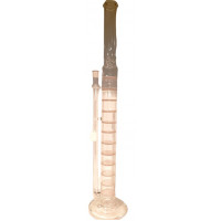 48 INCH MULTI 12 DISK WATER PP Glass Bong  T1 96