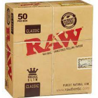 Raw Classic king Size Slim 50 CT