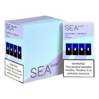 Sea Pods 4ct 8pk bx Blueberry Menthol
