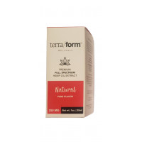 Cbd Terraform Wellness Premium Full Spectrum Hemp oil Extract Natural Pure Flavor 250 mg 30 ml