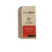 Cbd Terraform Wellness Premium Full Spectrum Hemp oil Extract Natural Pure Flavor 500 mg 30 ml