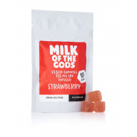 cbd vagan gummies milk of God Strawberry 10pcs